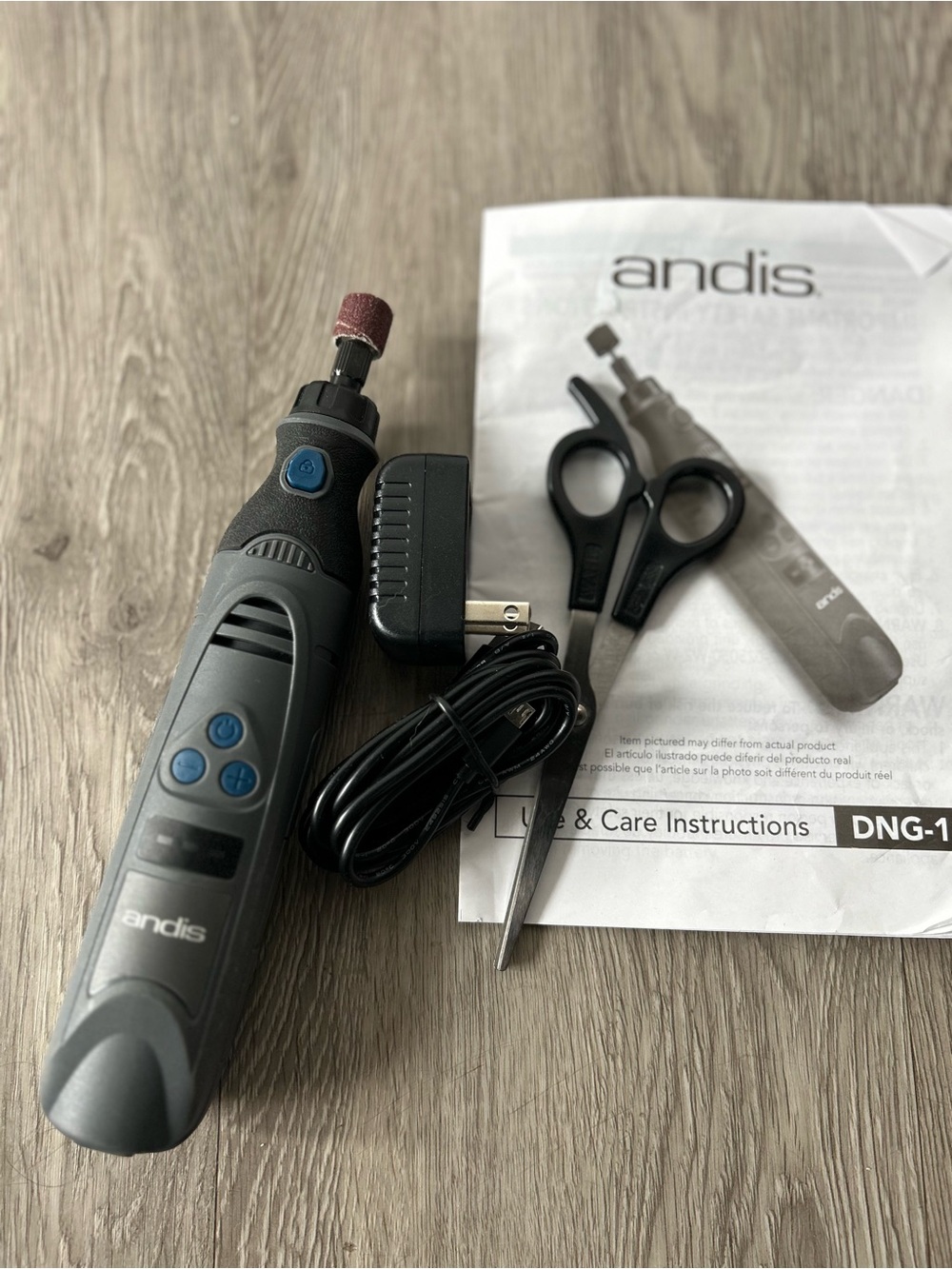 Professional Dog Nail Grinder Andis Cordless